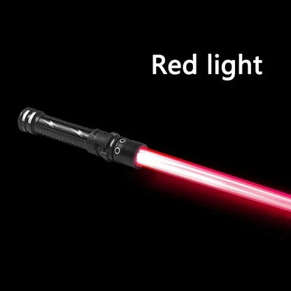 Laser Sword Lightsaber Red and Blue Double Saber Rave Transformation Children's Gift Cosplay Weapon Boy Cool Flashing Toy