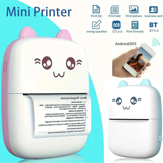 Shop Wireless Mini Thermal Printer - Portable Bluetooth Label & Photo Printing