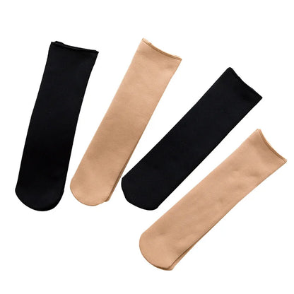 Women Winter Thicken Velvet Low Cozy Velvet Winter Socks