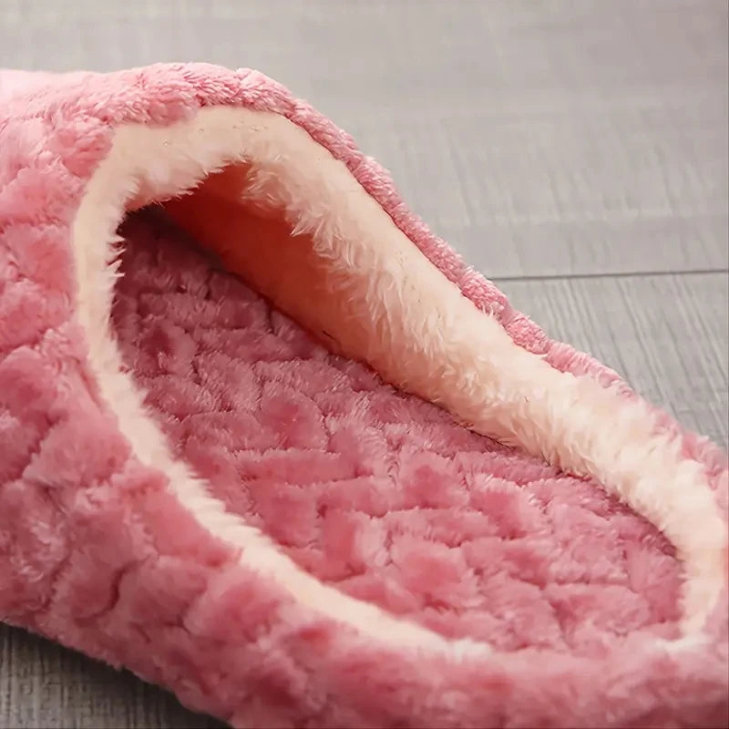 Unisex Fluffy Home Anti Slip Home Slippers