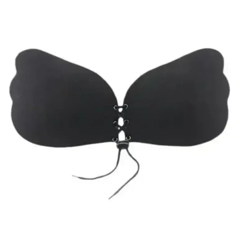 Shop Seamless Strapless Push-Up Fly Bra - Invisible Silicone Lingerie