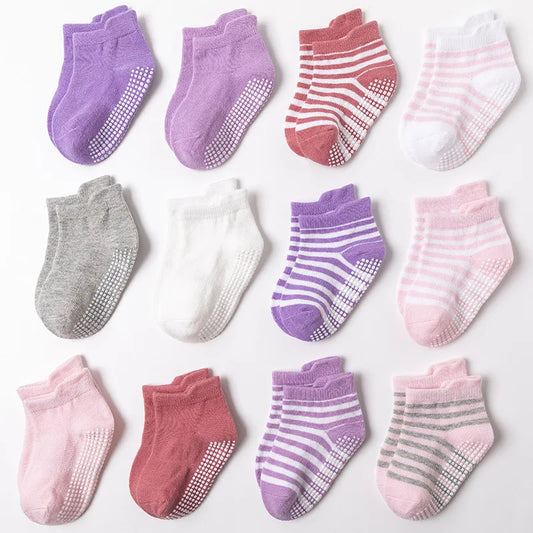 Shop Non-Slip Floor Socks for Toddlers Ages 1-3