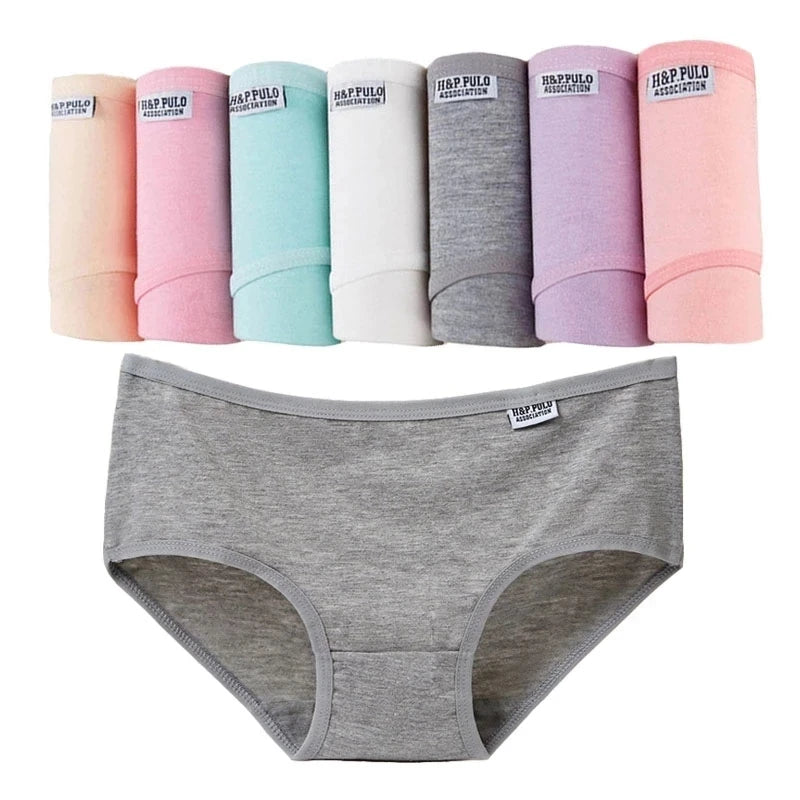 Shop Plus Size Women's Cotton Panties - 7 Pack