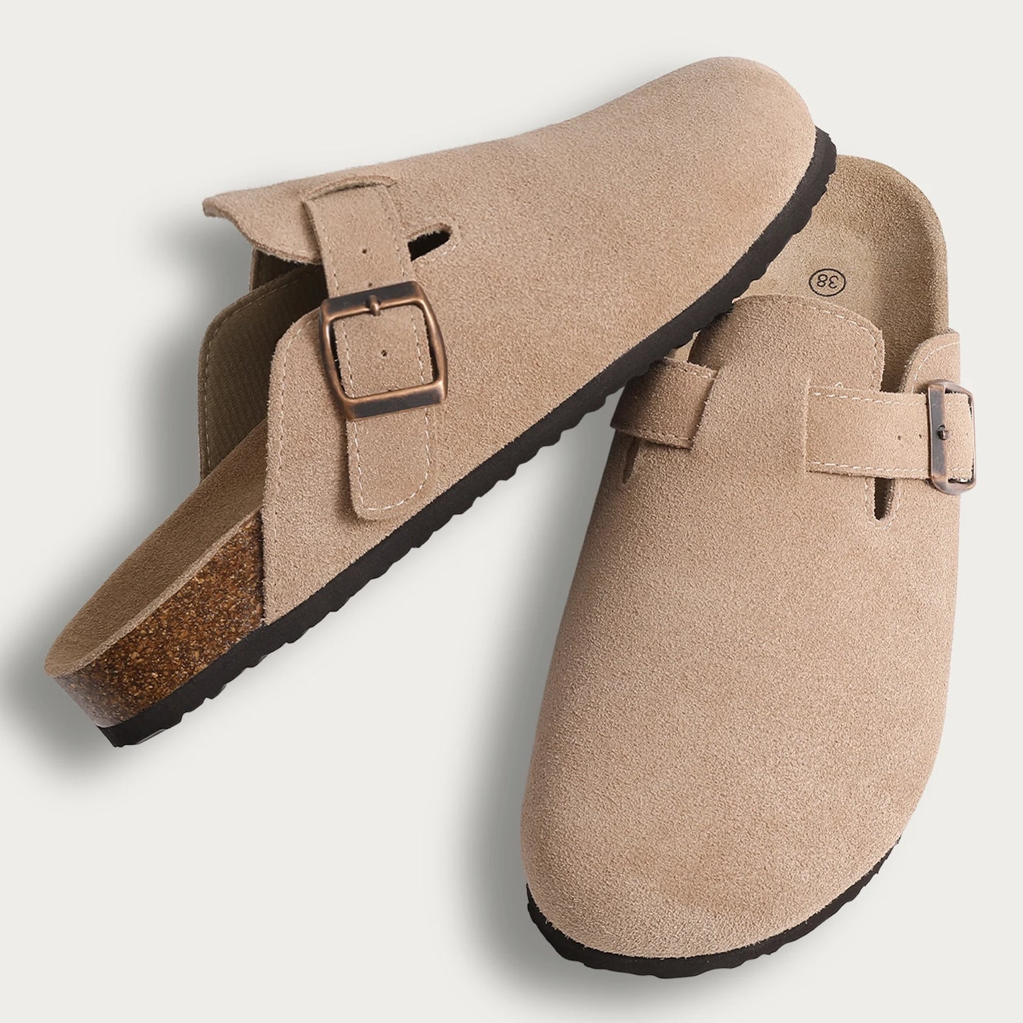 Shevalues Classic Cork Clogs Slippers