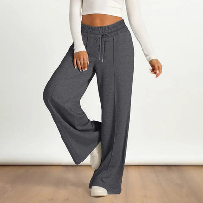 Yoga Straight Leg Sweatpant Straight Leg Women's Loose Tracksuit Pants Wide Leg Outdoor Gym Runing Casual Tracksuit Pants