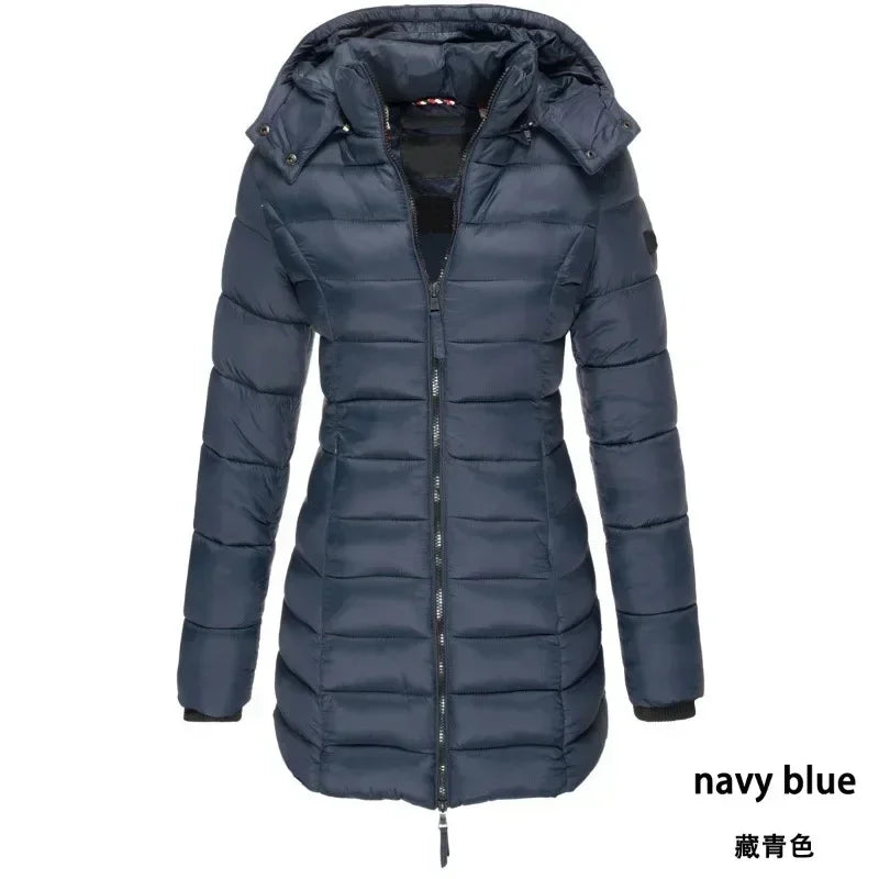 Women's Long Thickened Warm Jacket Coat Down Jacket