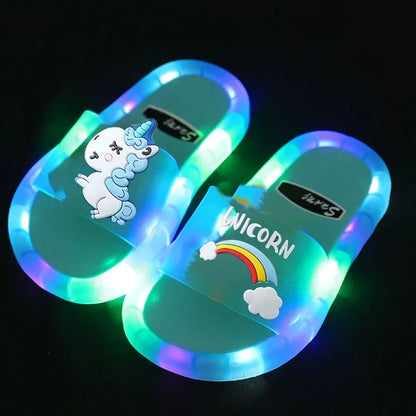 Light-Up Unicorn Slippers