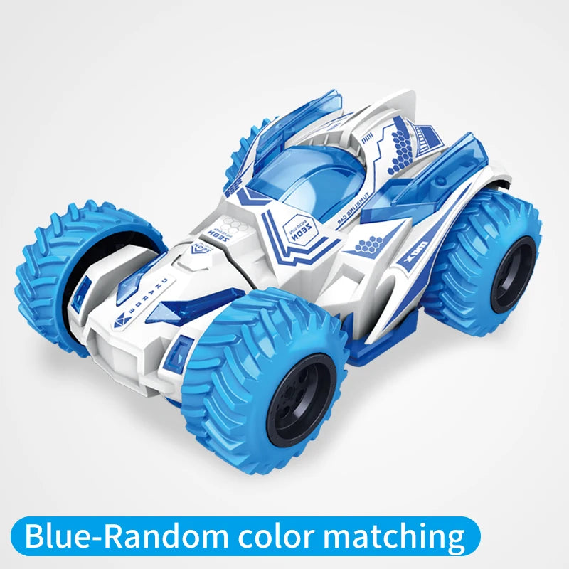 Stunt Spinning Toy Car.Kids Pull Back Car for 3 Year Old Boy Girl and Toddler.Up 360 Upright Rotation Game