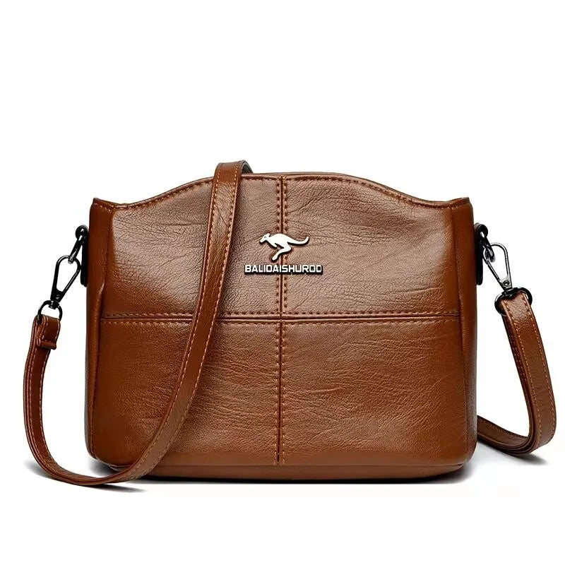 Shop Premium Soft Leather Women's Crossbody Handbag